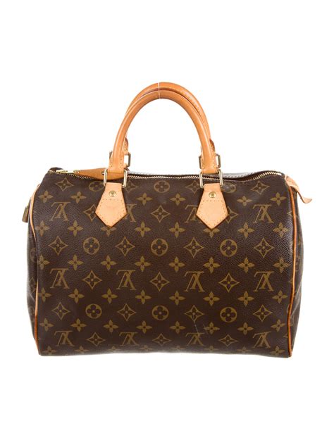 louis vuitton speedy 30 monogram canvas|louis Vuitton Speedy 30 size.